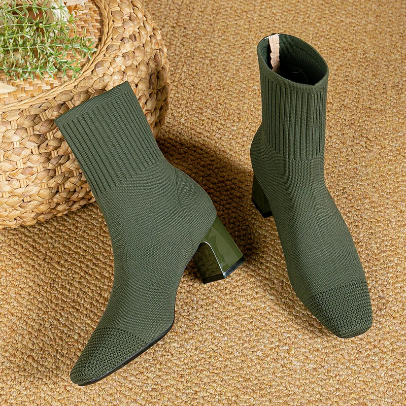 AGNES - Élégantes Chaussures à Talons Unies