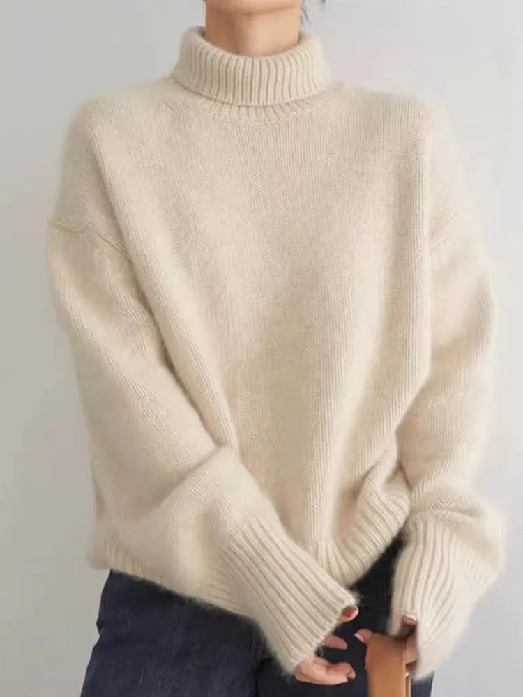 SONJA | Pull élégant à col roulé