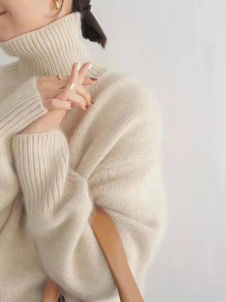 SONJA | Pull élégant à col roulé