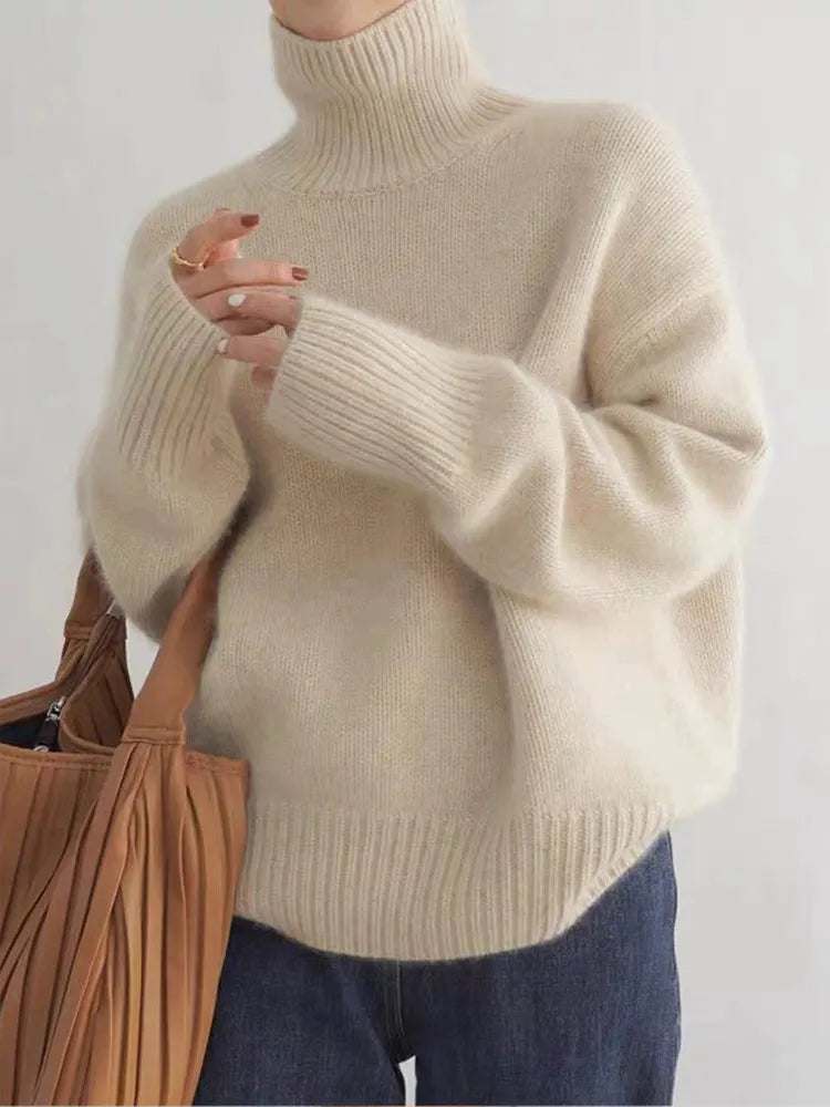 SONJA | Pull élégant à col roulé