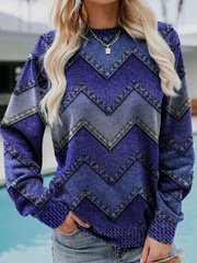 ADELINA - Pull décontracté géométrique