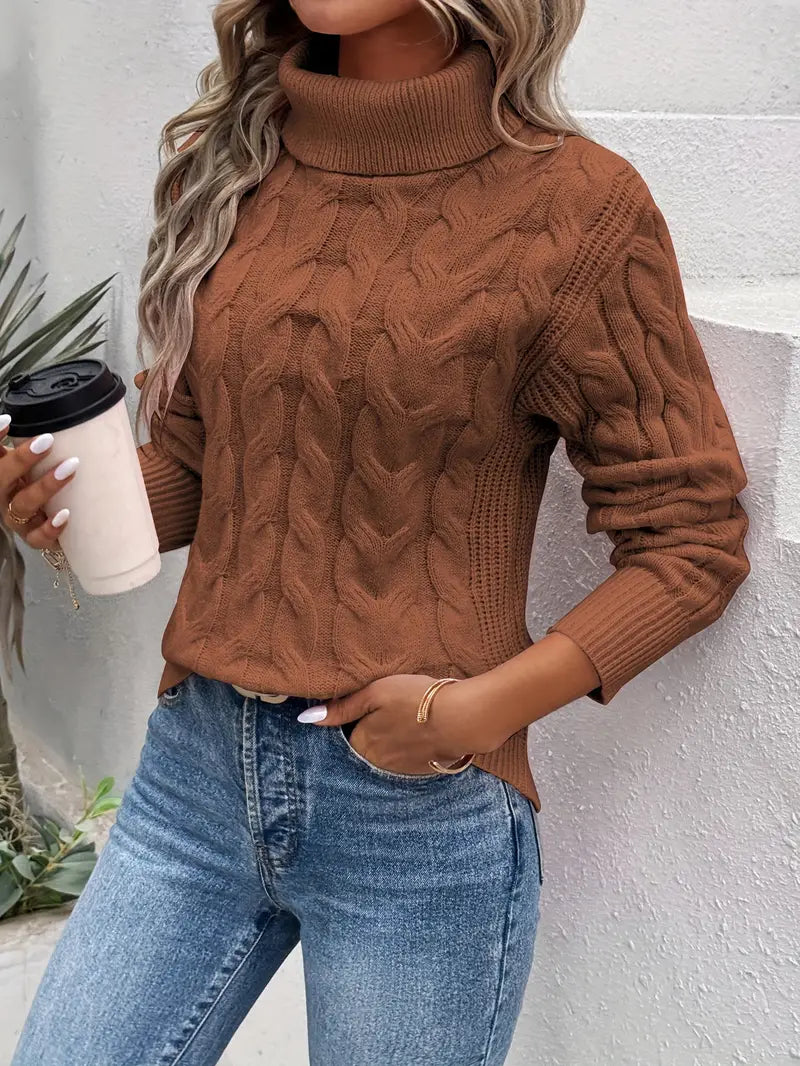 Louise Mortensen™ | Kabelstrikket turtleneck